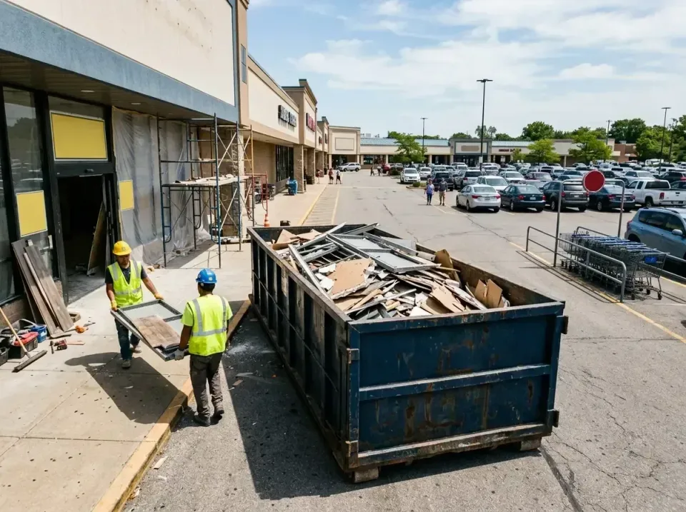 retail-store-renovation-debris-003 — frequently asked questions, Roll-off Dumpster Rentals in Sachse, TX